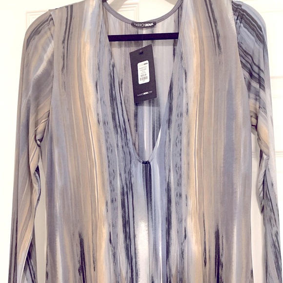 NWT Fashion Nova Maxi Portrait Of Our Love Dress 🌹 - Picture 2 of 5